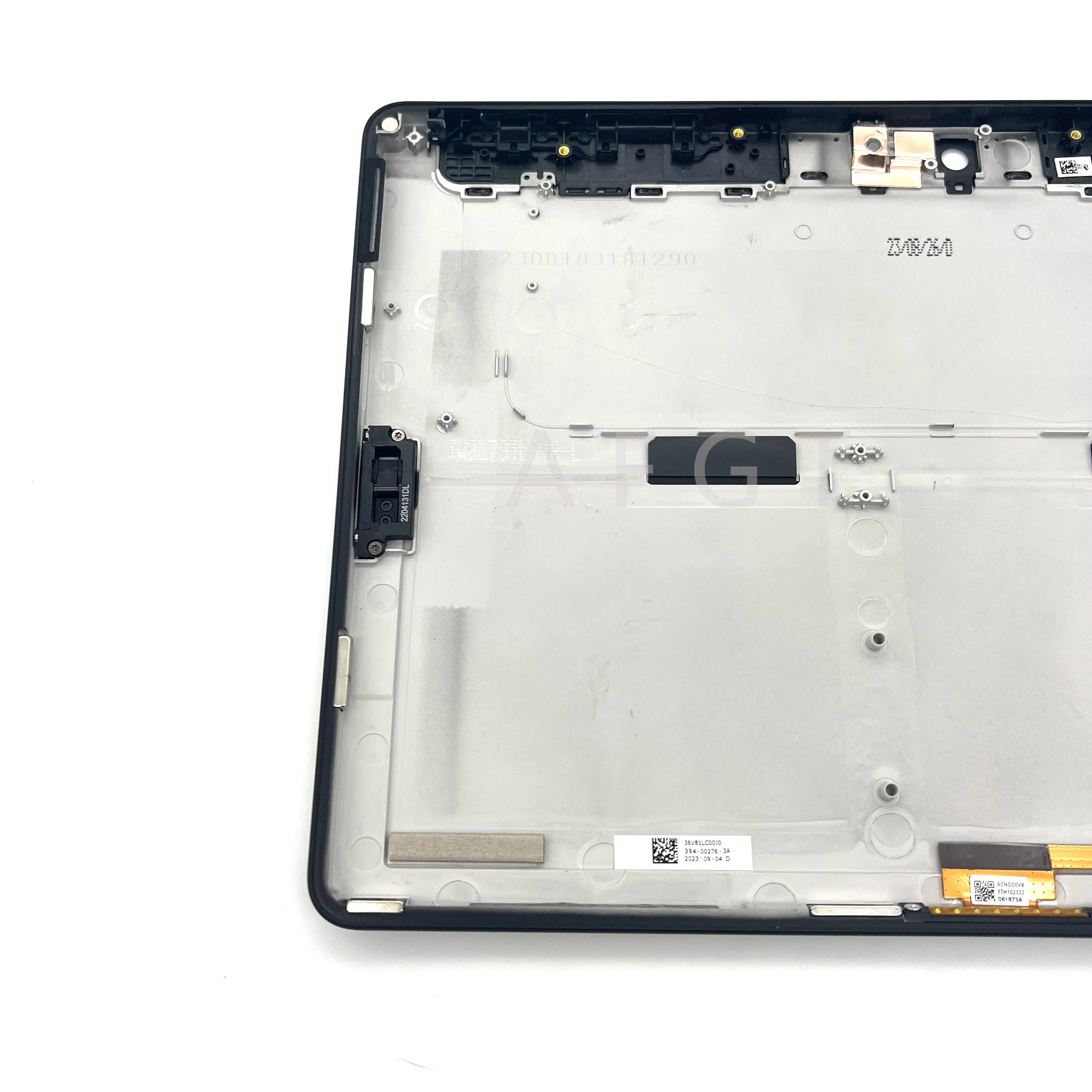 Imagem -05 - Habitação Traseira para Microsoft Surface go Go3 Tampa do Chassi Caixa Traseira com Suporte Preto Prata 1901 1926 1927 Novo