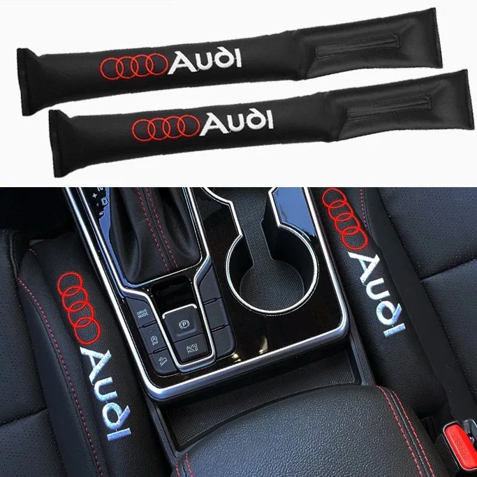 2PCS Audi Car Seat Cushion Gap Filling For A1 A3 A4 B8 8P 8V A6 C7 A5 Q5 B7 B6 B9 A7 A8 SLINE QUTTRO RS Q3 Q7 S3 S4 S5 S6