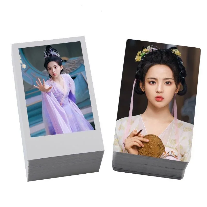 Yuxi Yang chaoyue โปสเตอร์ HD LOMO การ์ดทีวีรักคุณเจ็ดครั้งละครภาพนิ่งภาพ pai Li De meal BUS สติกเกอร์การ์ด100ชิ้น