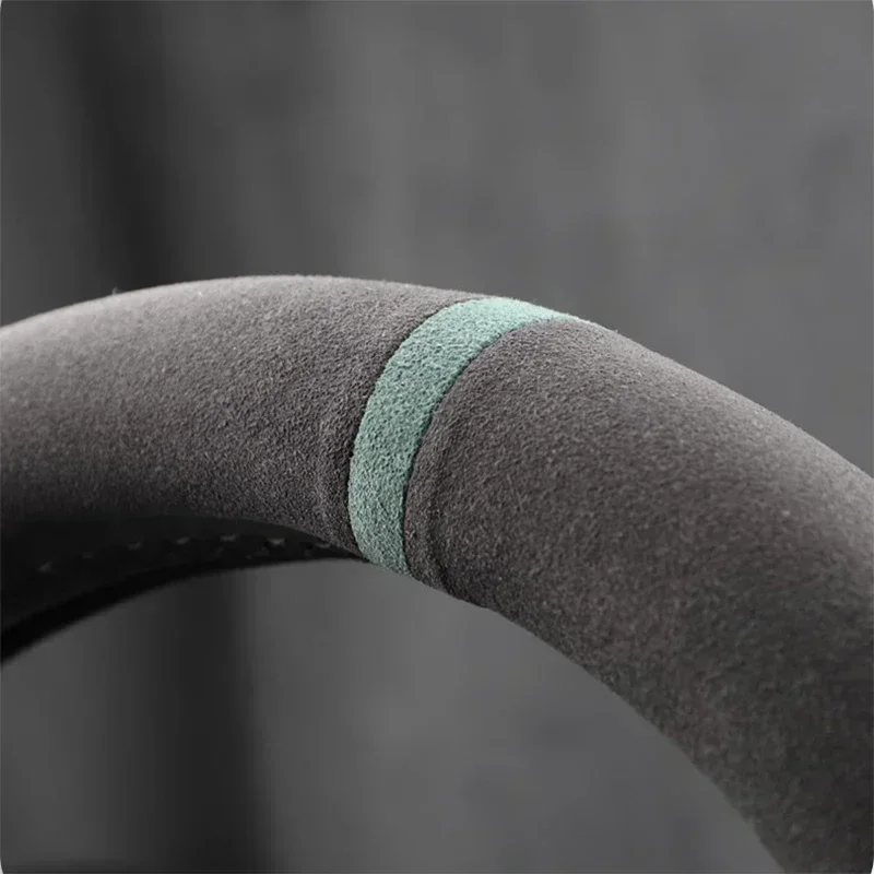 Steering Wheel Cover for Ford Escort Territory Fiesta Mondeo Focus Car Decorative Accessories Suede Non-slip Sweatproof 38cm