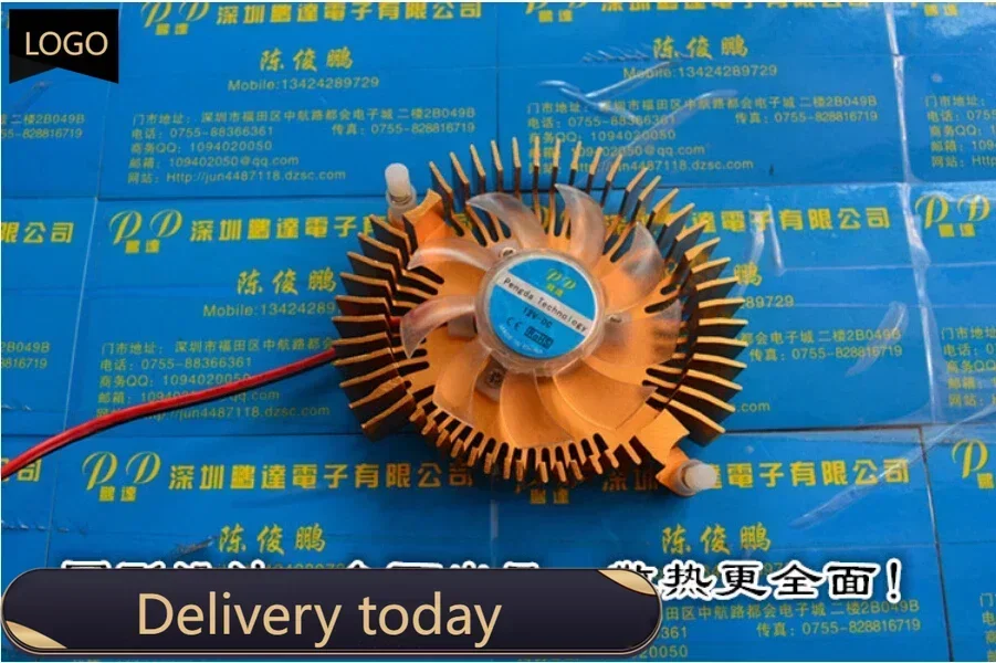 

New DC12V 0.1A 80mm BGA fan Graphics Card Bridge chips with Heat sink Cooler 80mm pitch cooling Fan 2pin