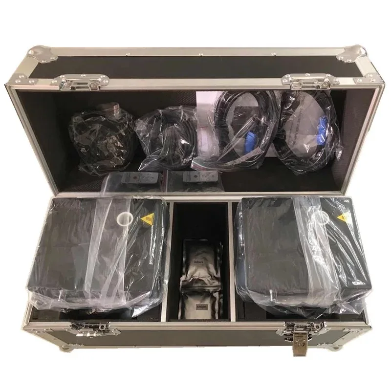 

Светодиодный сценический светильник Sailwin 650W DMX512, беспроводная машина холодных искр для свадеб, пиротехнический фонтан с искрами, в комплекте с кейсом для транспортировки