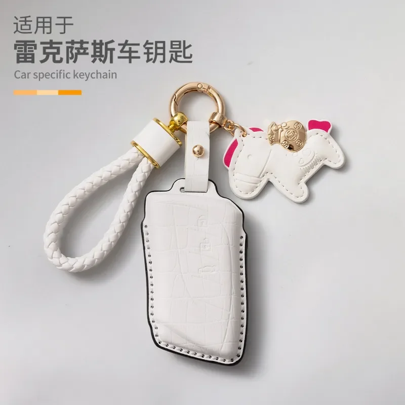 for Lexus RX350 NX350 NX260 ES300h LS500 Key Set 260h Pack Alligator Leather Pattern