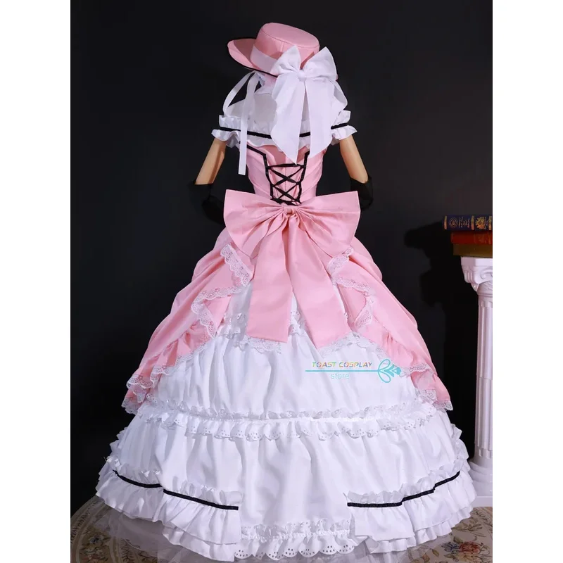 Ciel Cosplay Black Butler Ciel Phantomhive Redbreast Cosplay Kostüm Rollenspiel Comic Con Kleid Hallowmas Perücken Animation Prop
