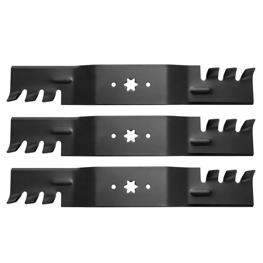 

Лезвие газонокосилки для многих 54 дюйма. Палуба 7420677 9420677 Зубчатое мульчирующее лезвие заменяет Cub Cadet MTD TroyBilt GT1554 LGT1054