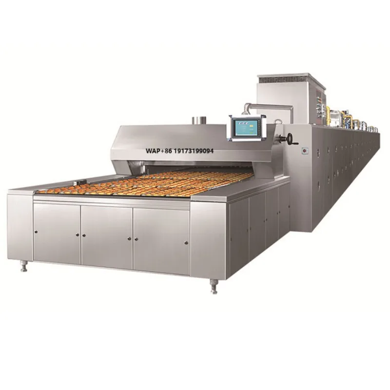 Industrial Conveyor Belt Oven Bakery Pizza Gas Tunnel Oven for Biscuits