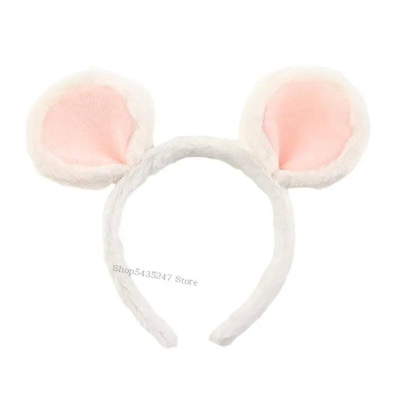 Nữ nữ hoạt hình mouses bằng áo dài cosplay party tóc hoop H7ef