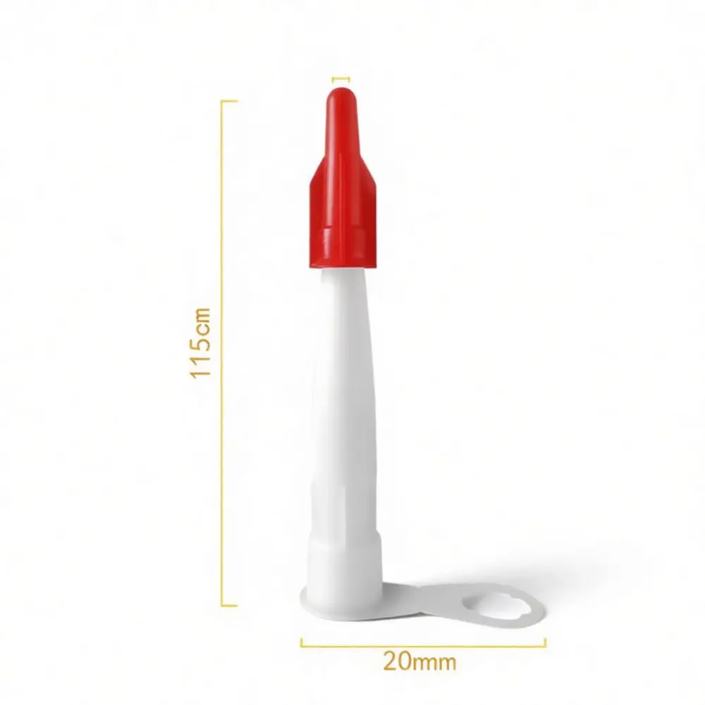 Premium Silicone Sealant Nozzle Glue Tip Applicator Extension Finishing Accessory For Home Renovation Construction