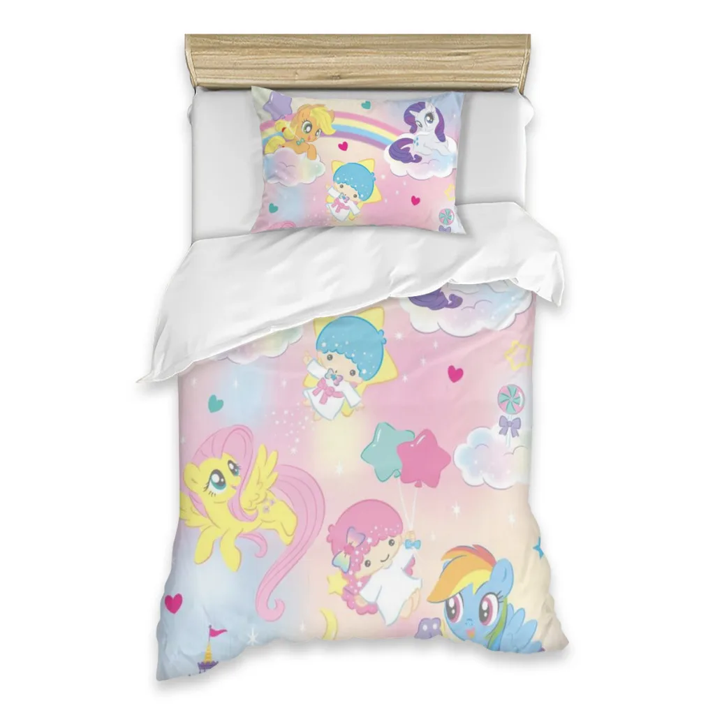 

My Little Pony Single Bed Sheets Set Complete Case Single Linen Quilt Cover