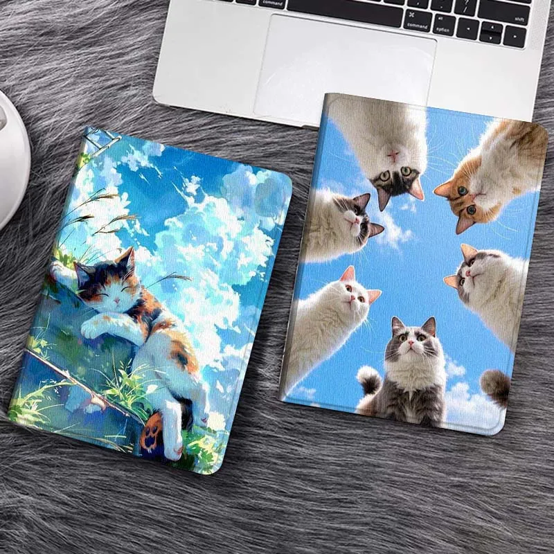 

Мягкий чехол для планшета Art Cat Popular Creative для Huawei MediaPad T5 T10s M6 M5Lite SE Honor Tab 5 6 7 V7 V8 X8a X9a Pro, подарок