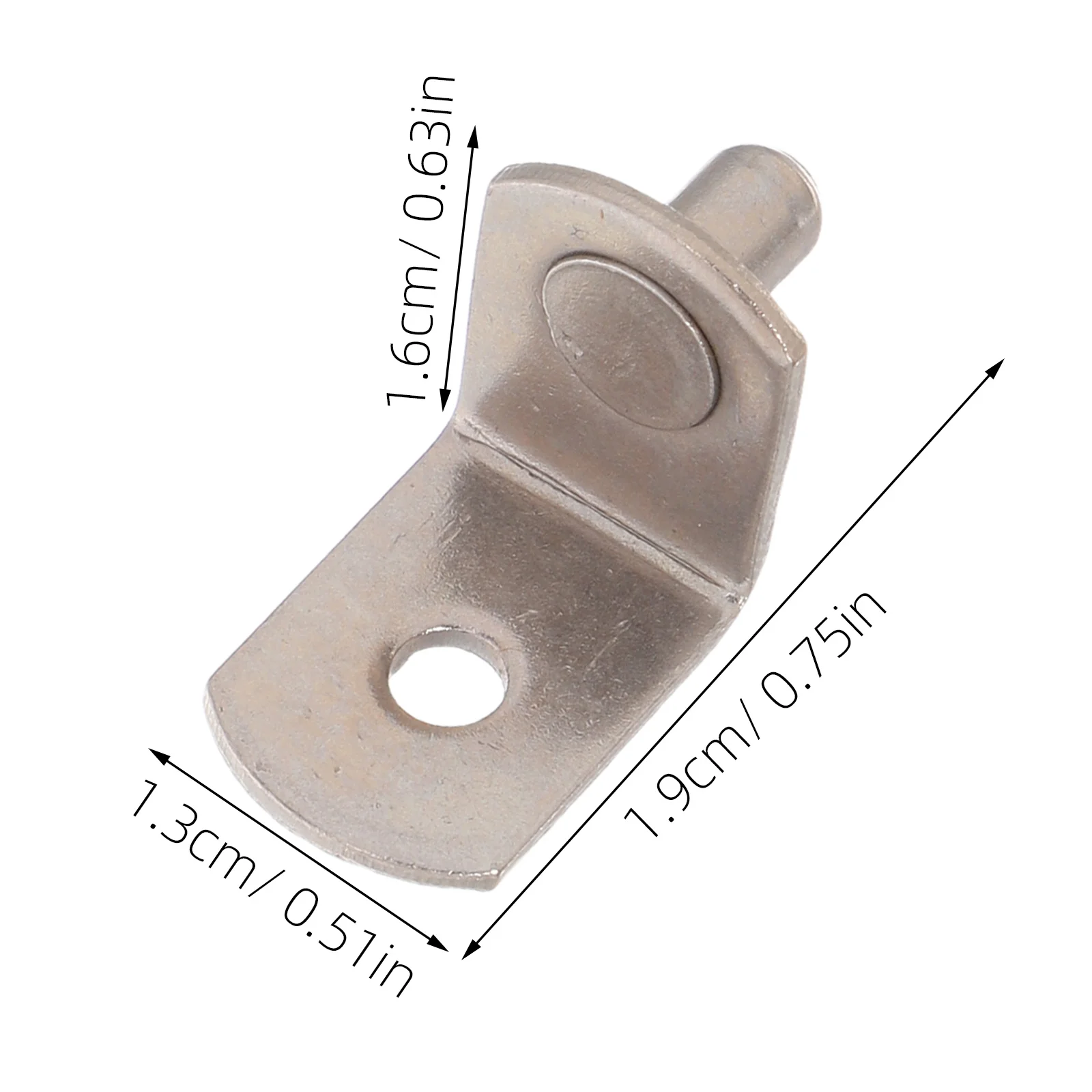 100 قطعة من دعامات الرف غير المرئية: أوتاد دعم مخفية شديدة التحمل لخزانة الكتب الخشبية الزجاجية وحاملات مقاطع التركيب ذاتية الصنع