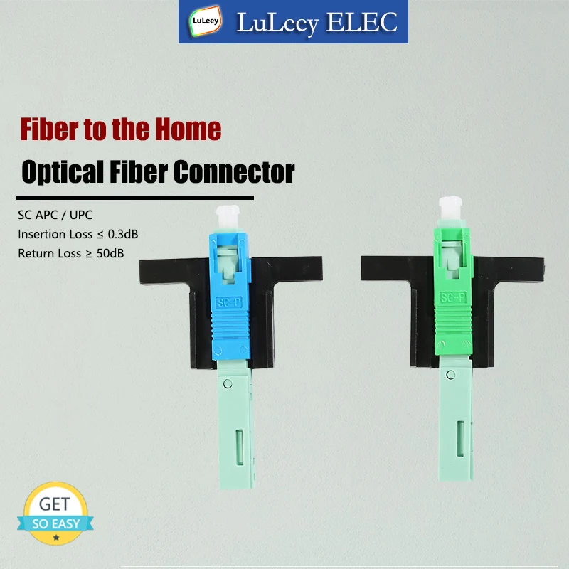 

Холодный коннектор SC-APC, керамический сердечник, быстрый оптоволоконный коннектор FTTH SC UPC, оптический Fibe, быстрый коннектор, встроенный высококачественный