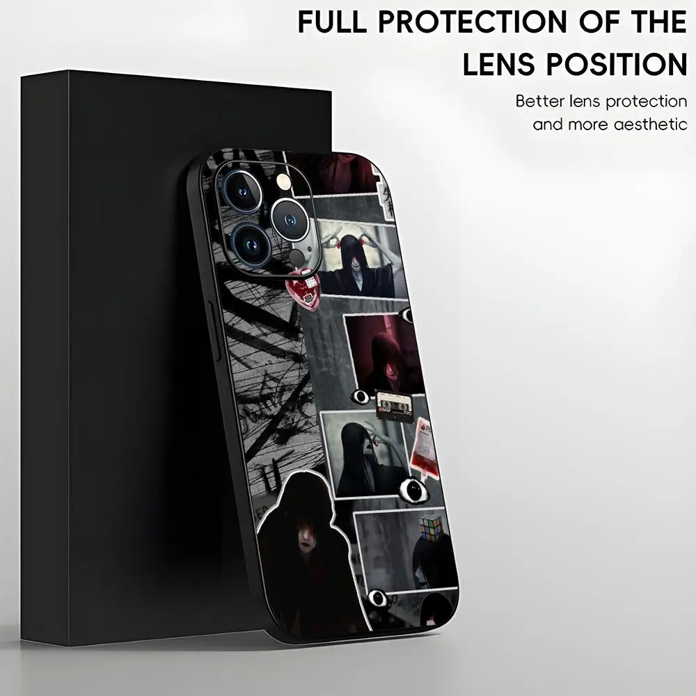 Mr Crawling homi cipher Phone Case For iPhone 16 15 14 13 12 11 X XR XS 8 Plus Mini Pro Max Soft black Shockproof Cover