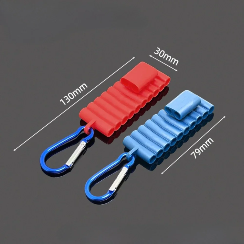 عالية الجودة المحمولة مفك بت تخزين حامل 1/4 "عرافة عرقوب مريحة لقمة ثقب حقيبة للتخزين 22 ثقوب المنظم