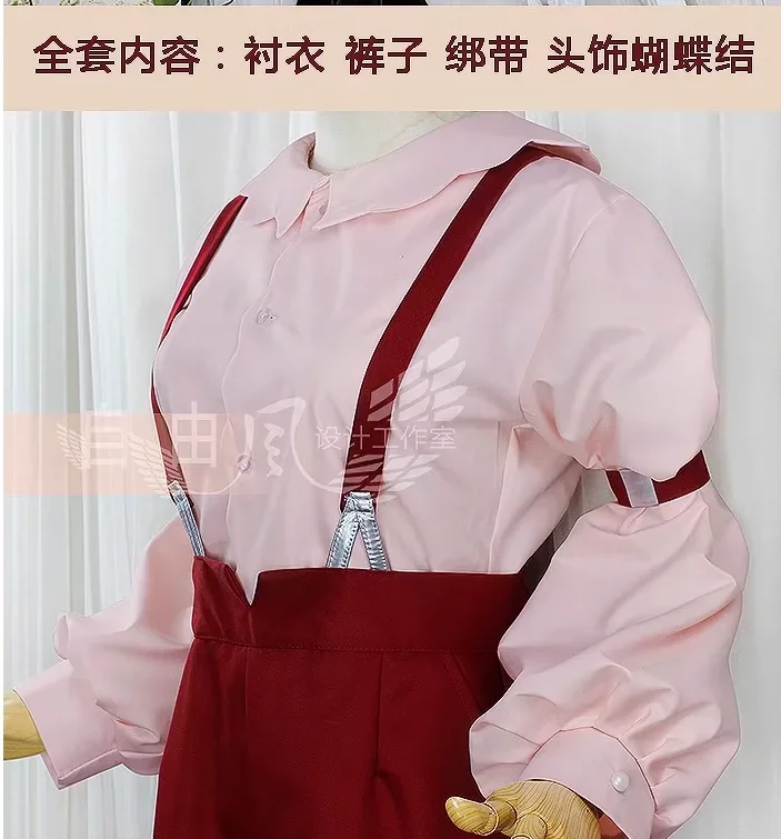 Fujiwara no Mokou Cosplay Costume For Halloween Christmas Festival Full set Party Game Comic Con Clothes