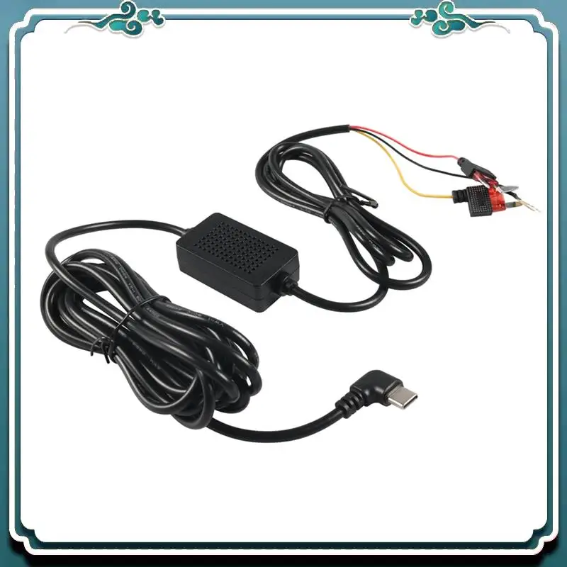 ABTU-Dash Cam Acc Hardwire Kit, USB Type C Dashcam Kit Step-Down Cable, 12V-24V To DC 5V 3A Car Dash Charger Power Cord view 6