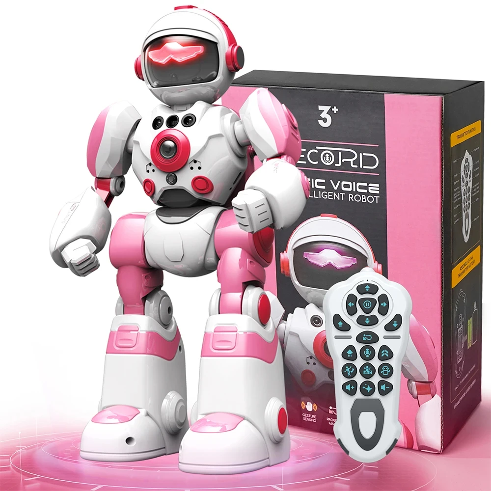 RC Robot programmazione intelligente telecomando giocattolo Robotica giocattoli elettronici per bambini rilevamento dei gesti regalo di compleanno per bambini