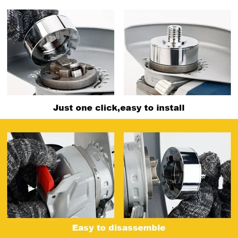 Upgrade Casaverde X Lock Adapter to M14 Thread for Angle Grinder Cutting Blade Diamond Core Drill Bit Adapter