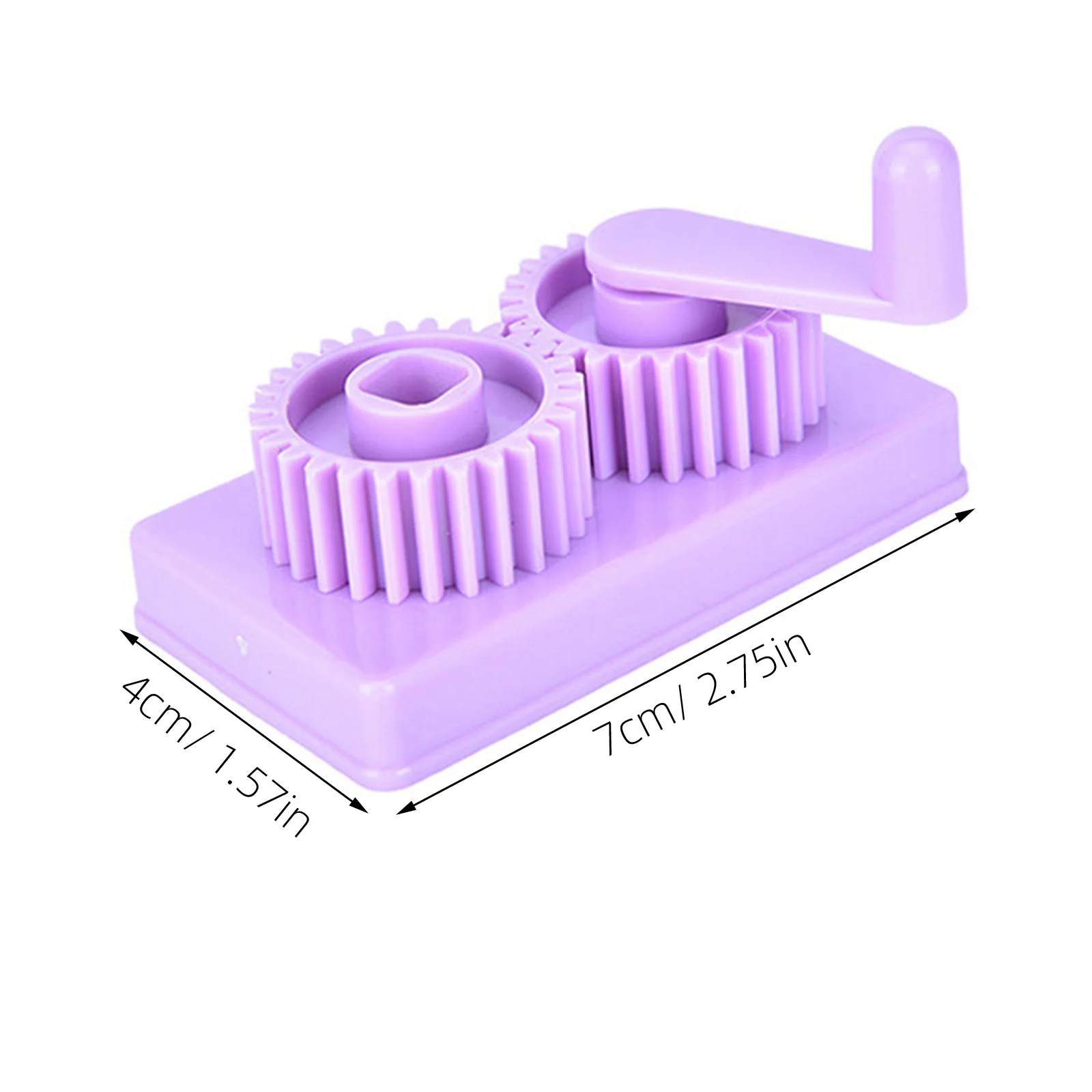 Wave Crimping Paper Quilling Tool Reusable Plastic Compact Rolling Tool for DIY Handicraft Paper Curling Making