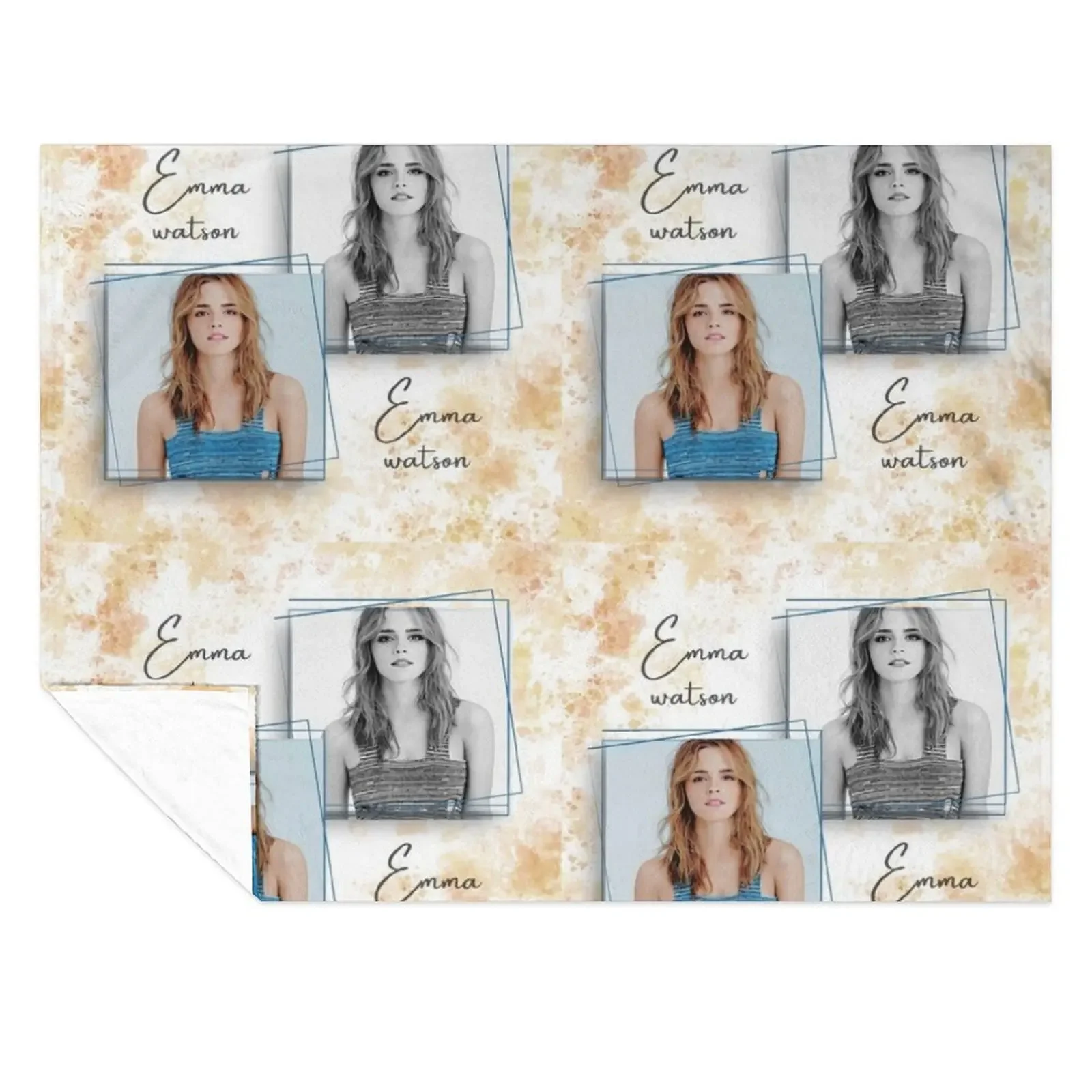 

Emma Watson Throw Blanket Giant Sofa christmas gifts Sofas Personalized Gift Blankets