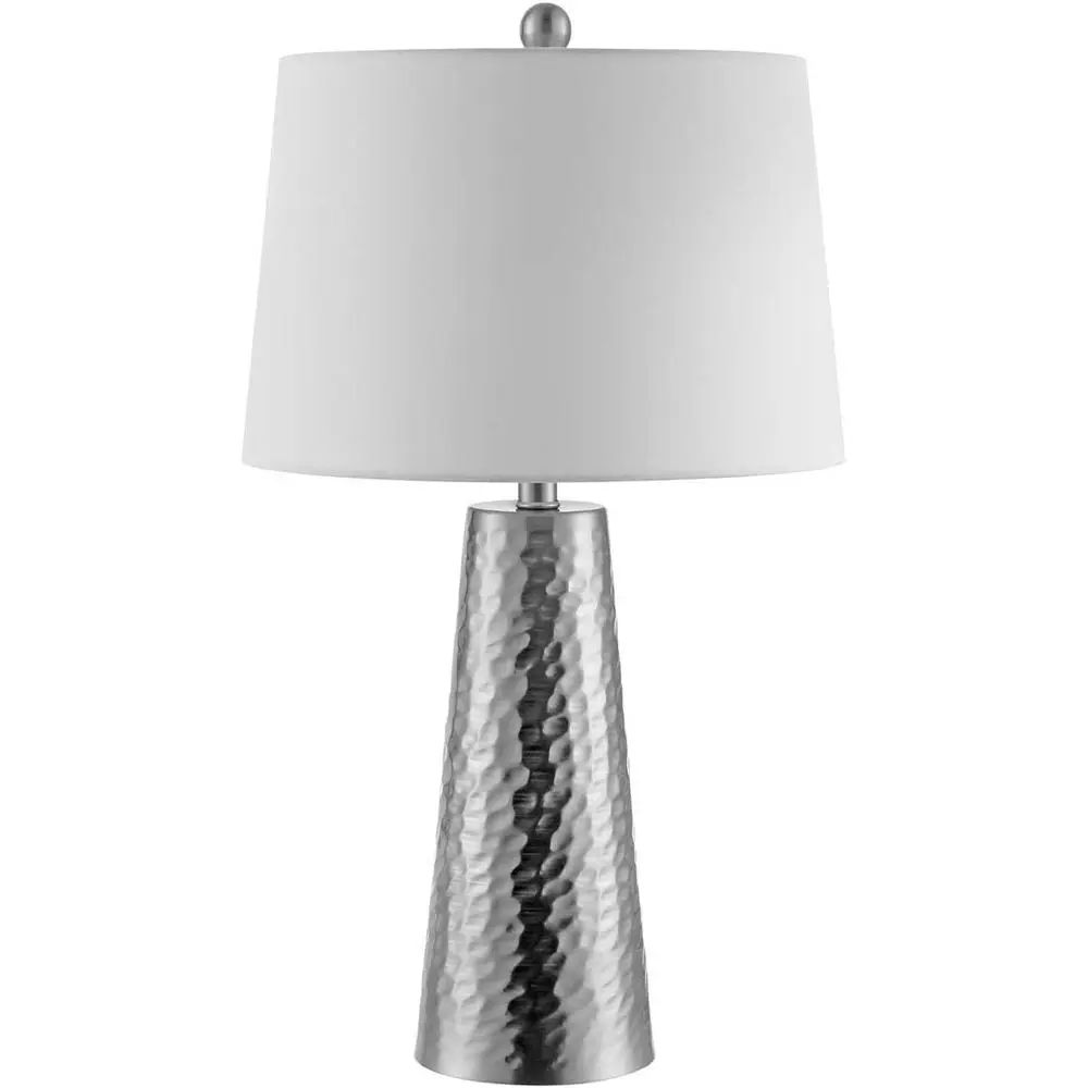 

Contemporary Nickel Iron 30 LED Desk Lamp for Bedroom, Living Room, and Office (Bulb Included)