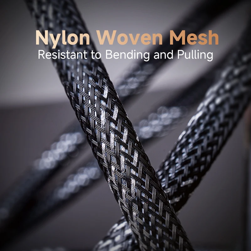 CYKO Hifi 6N OFC كابل الصوت 3.5 مللي متر إلى 2RCA الفاصل RCA جاك 3.5 كابلات Aux مطلية بالذهب التوصيل ذكر إلى ذكر لمكبر صوت الكمبيوتر