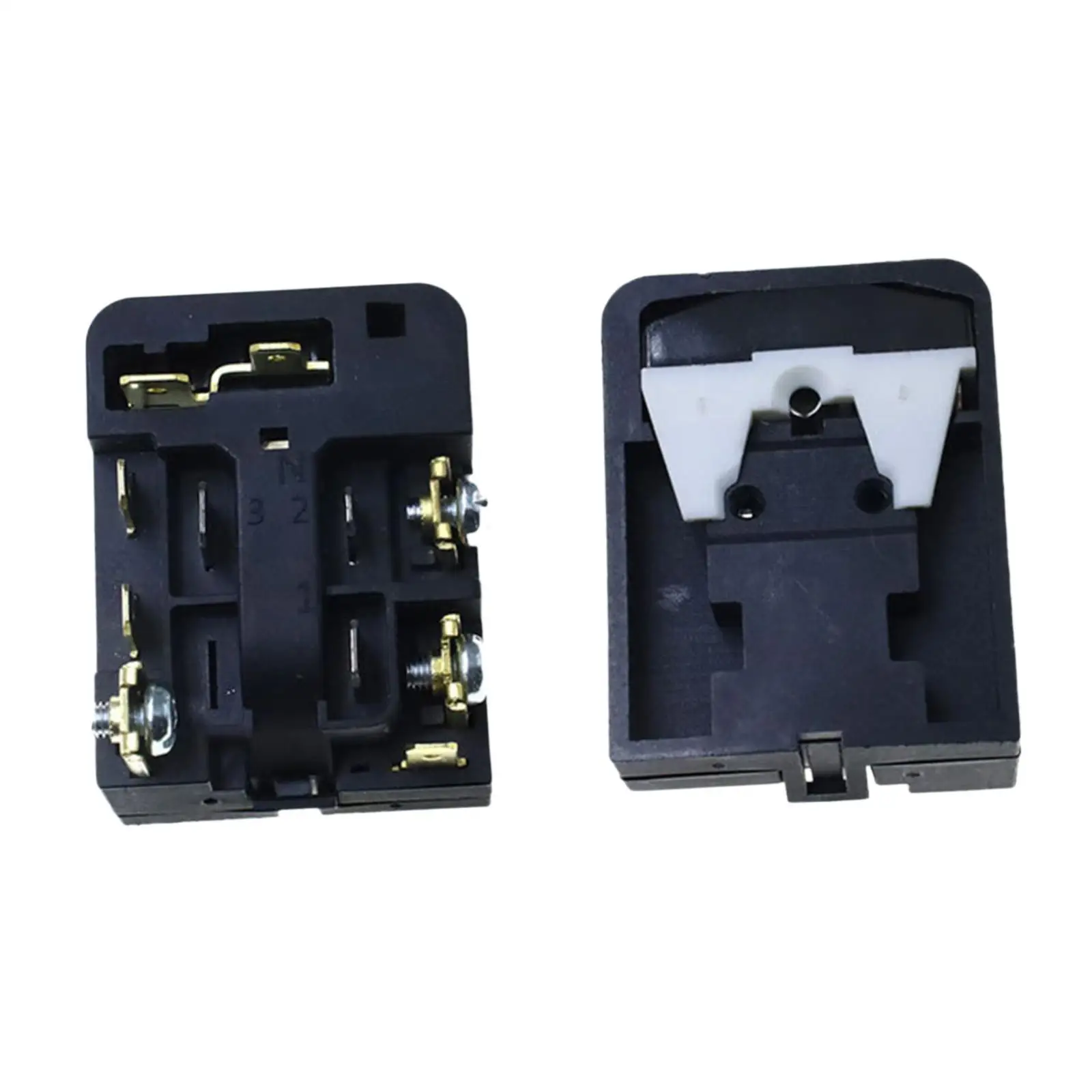 Refrigerator Compressor Starter 6SP9009 Portable Sturdy High Efficient Overload Protector Freezer Accessories for Home Dorm