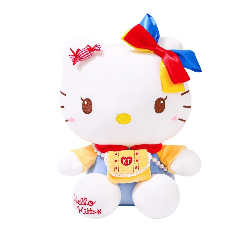 Jouets en peluche Sanurgente Hello Kitty pour enfants, dessin animé, chat, animal, oreiller, doux, beurre, cadeau de Noël, 20 cm, 30cm