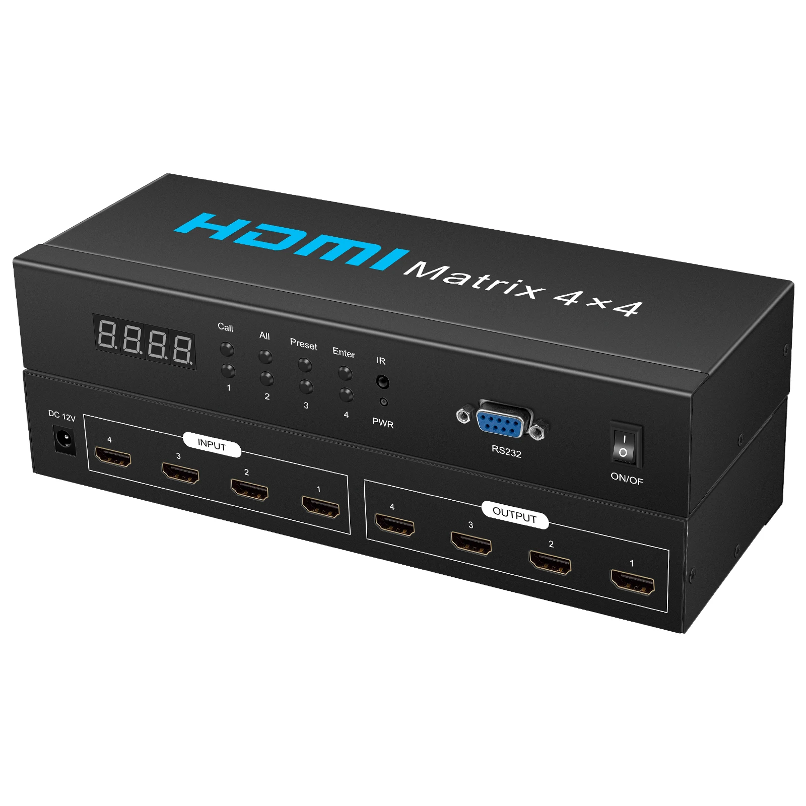 4-Channel Hdmi Matr… - image