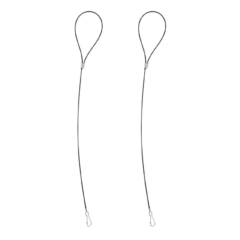 2Pcs Stainless Steel Gate Latch Pull Cable Adjustable Durable Outdoor Fence Door Opener Fence Gate Latch Pull String