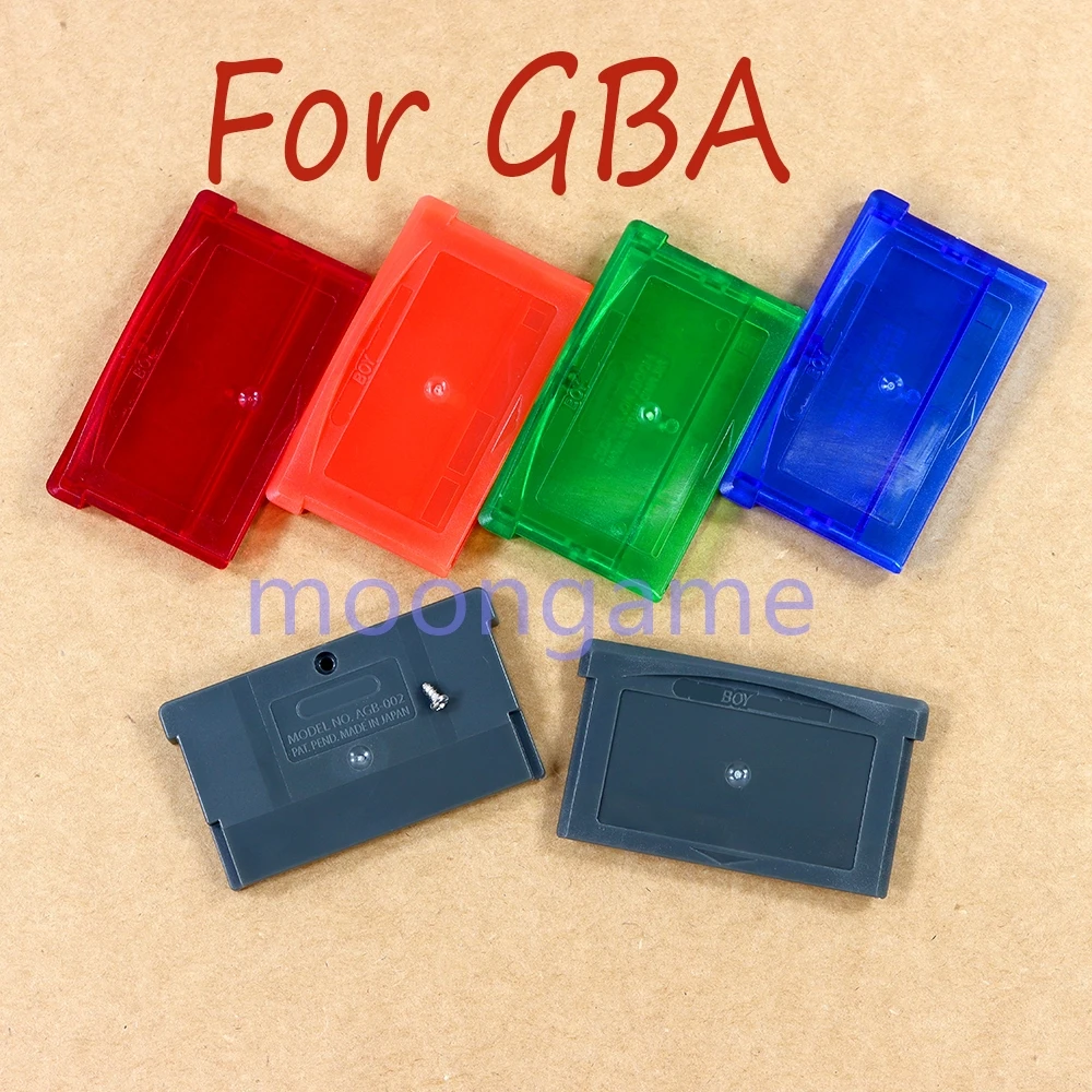 2pcs Grey Clear Game Card Housing Case for GBA GBM GBA SP NDS NDSL Game Cartridge Case Housing Box