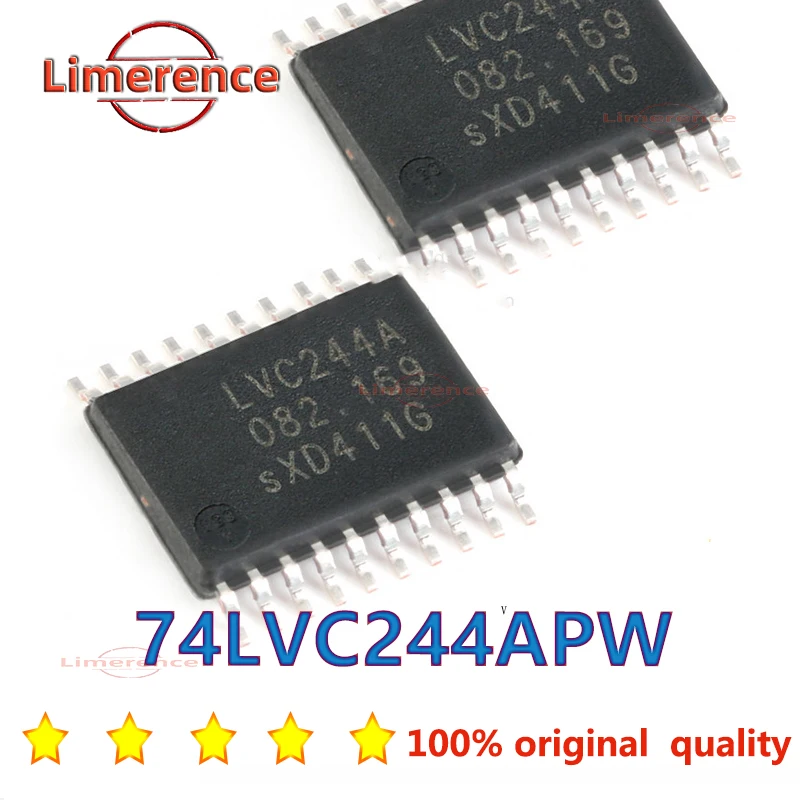 74LVC244APW,118 TSSOP-20 74LVC244APW 74LVC244A 74LVC244 74LVC / LVC244A TSSOP20 Octal Buffer/Line Driver 3-State