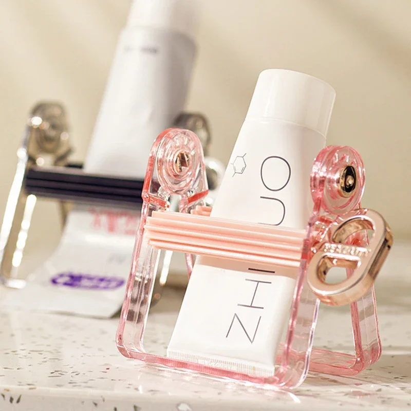 1PC Squeezing Toothpaste New Home Manual Spinning Toothpaste Facial Cleanser Skincare Products Hair Dye Oil Painting Paint