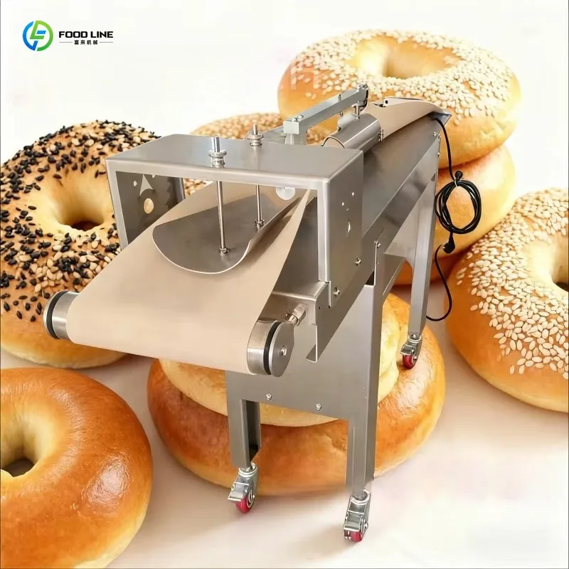 Customized Commercial Bagel Forming Machine, Stainless Steel Donut Bagel Bread Dough Molding Shaping Machine for Wholesale