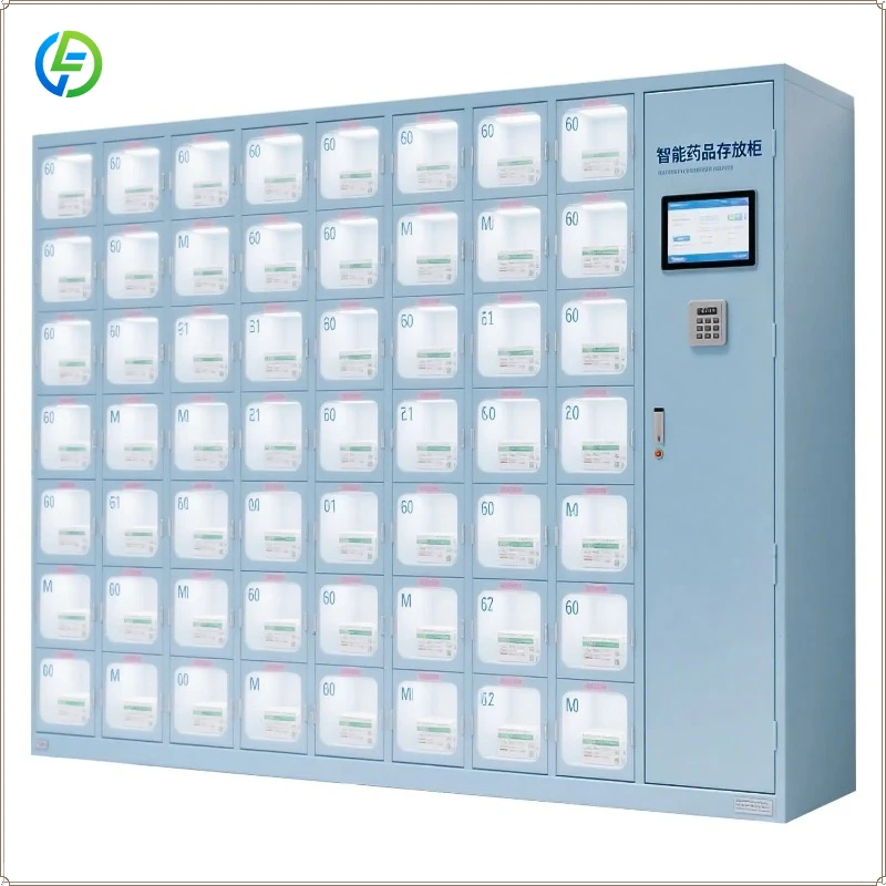Metal Locker Cabinet with Smart Parcel Locker and Customizable Color Size FL Customized Multi-grid Vending Machine
