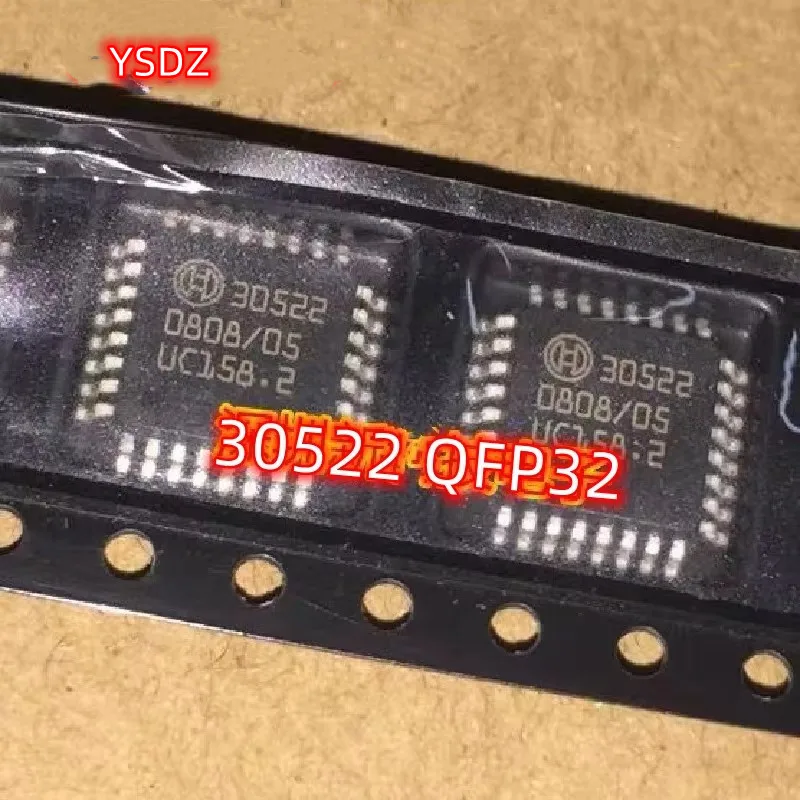 5Pcs New 30522 QFP32 For Bosch Automotive Computer Board Oxygen Sensor IC Chip