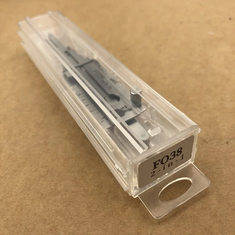Original FO38 für Ford Lishi 2-in-1 Pick/Decoder für Lincoln Edge Mustang Schlossöffnungswerkzeug Schlüsseldienst-Werkzeug – Detail 1