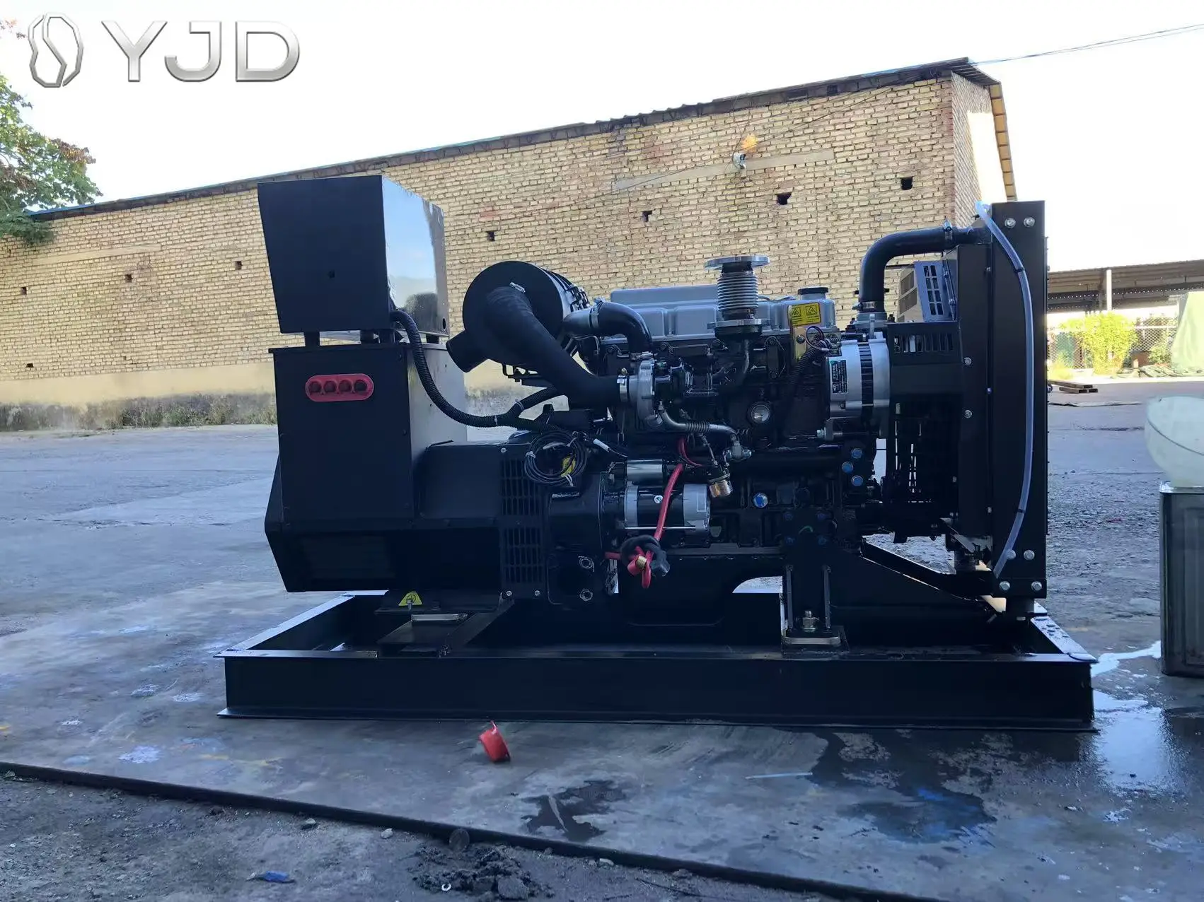 YC4V55Z-D20 38KW 45KVA Open Frame Type Diesel Generator Brushless Alternator Remote Start Control Penal 1500/1800 50/60Hz
