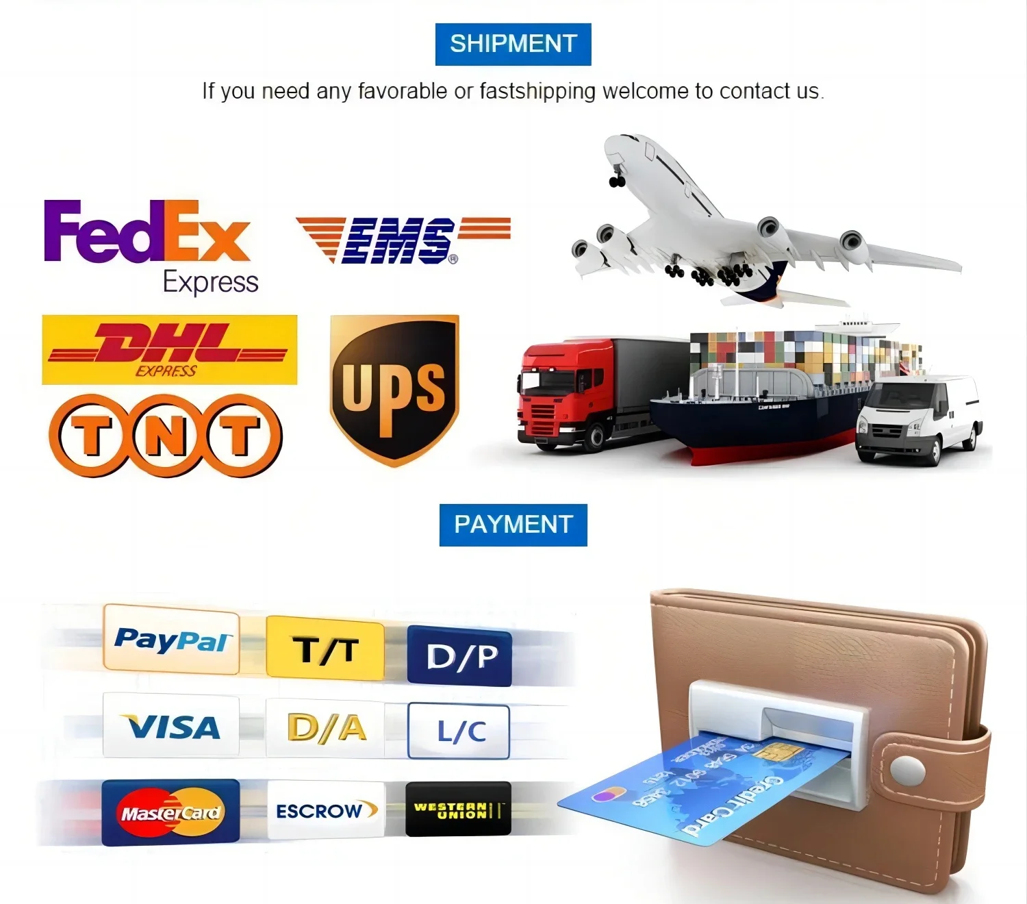 

shipping fee /Price difference 5