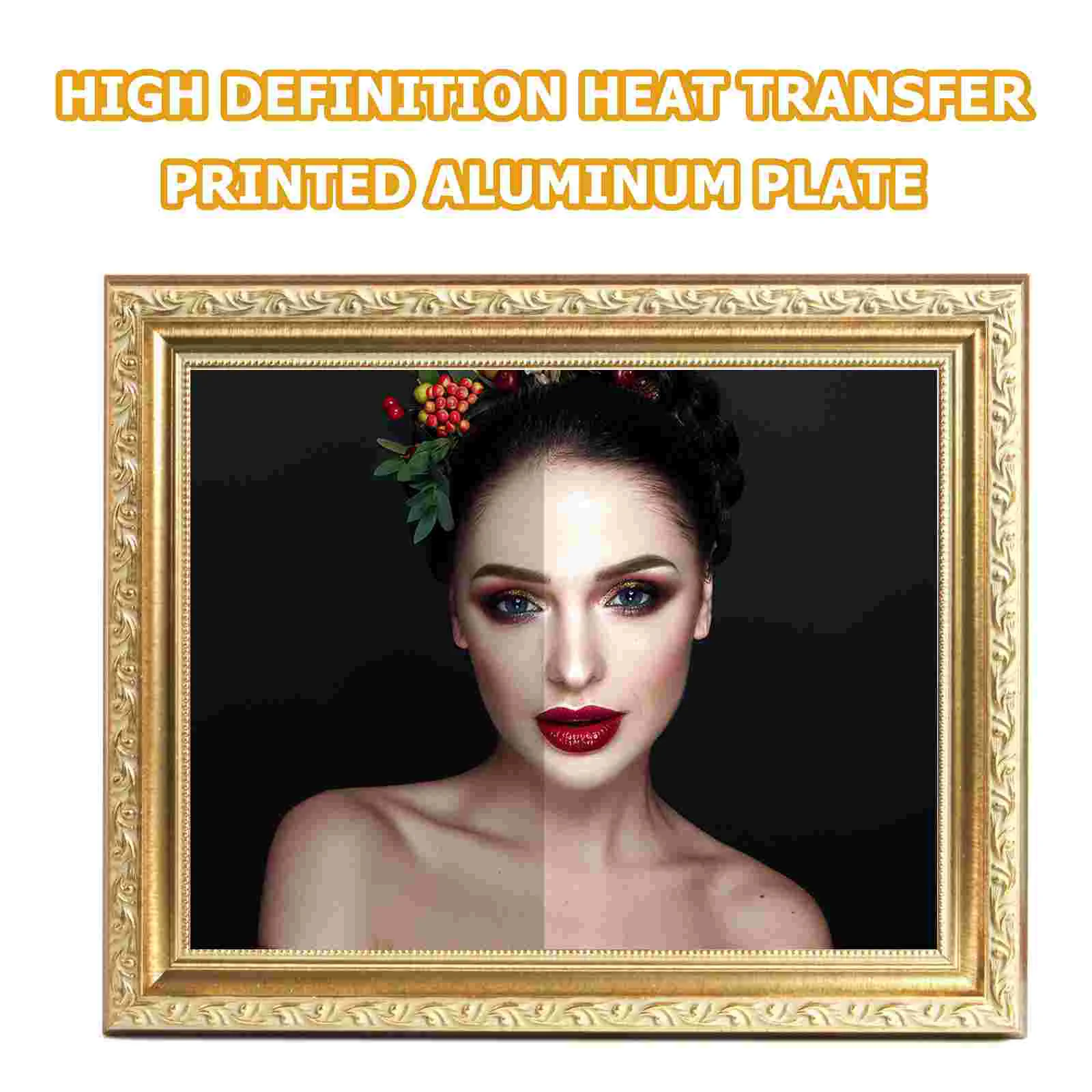 Sublimation Aluminum Plate Blank Metal Pearlescent Sign Nameplate DIY Supplies 10pcs Package (20*15cm) Material for Poster