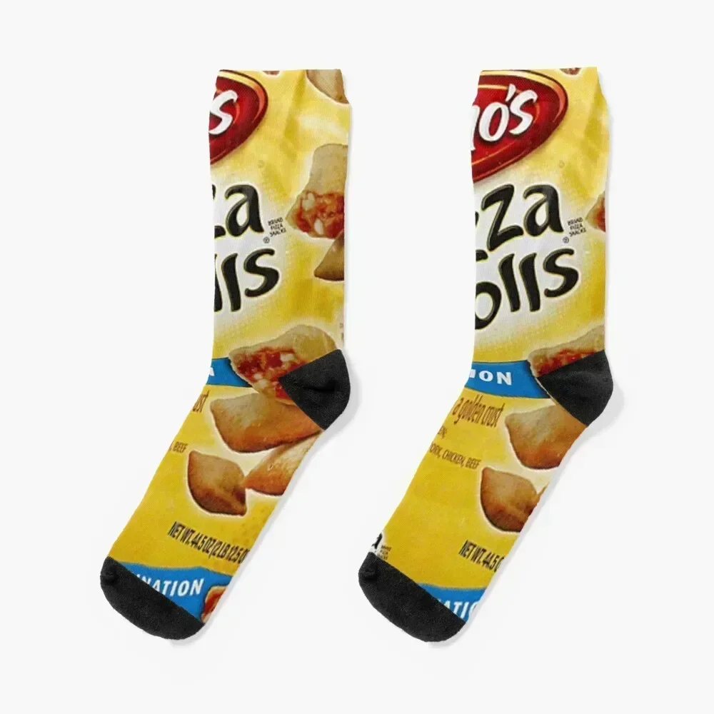 Rollos de Pizza combinación pepperoni pizza congelada horno microondas tostador calcetines lindos calcetines de escalada estéticos para hombres y mujeres