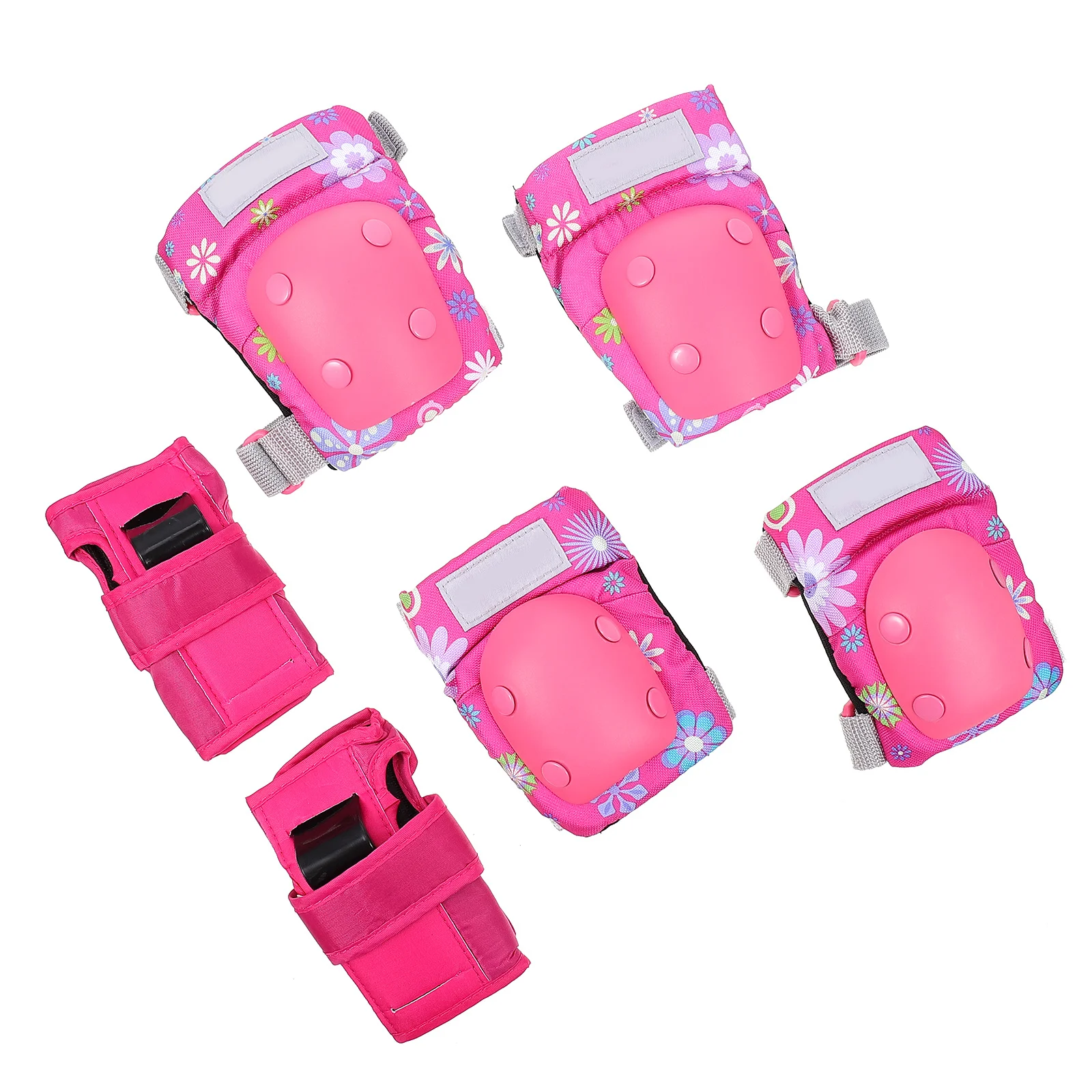 

6Pcs Protective Pads Set Elbow Knee Palm Pads Ergonomic Comfortable Lightweight Scooter Skating Outdoor Protective