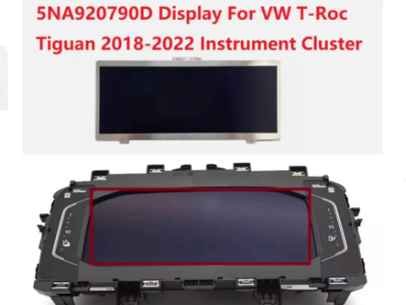 For T-Roc Tiguan 2018-2022 Instrument Cluster LCD Screen Repair 5NA920790D