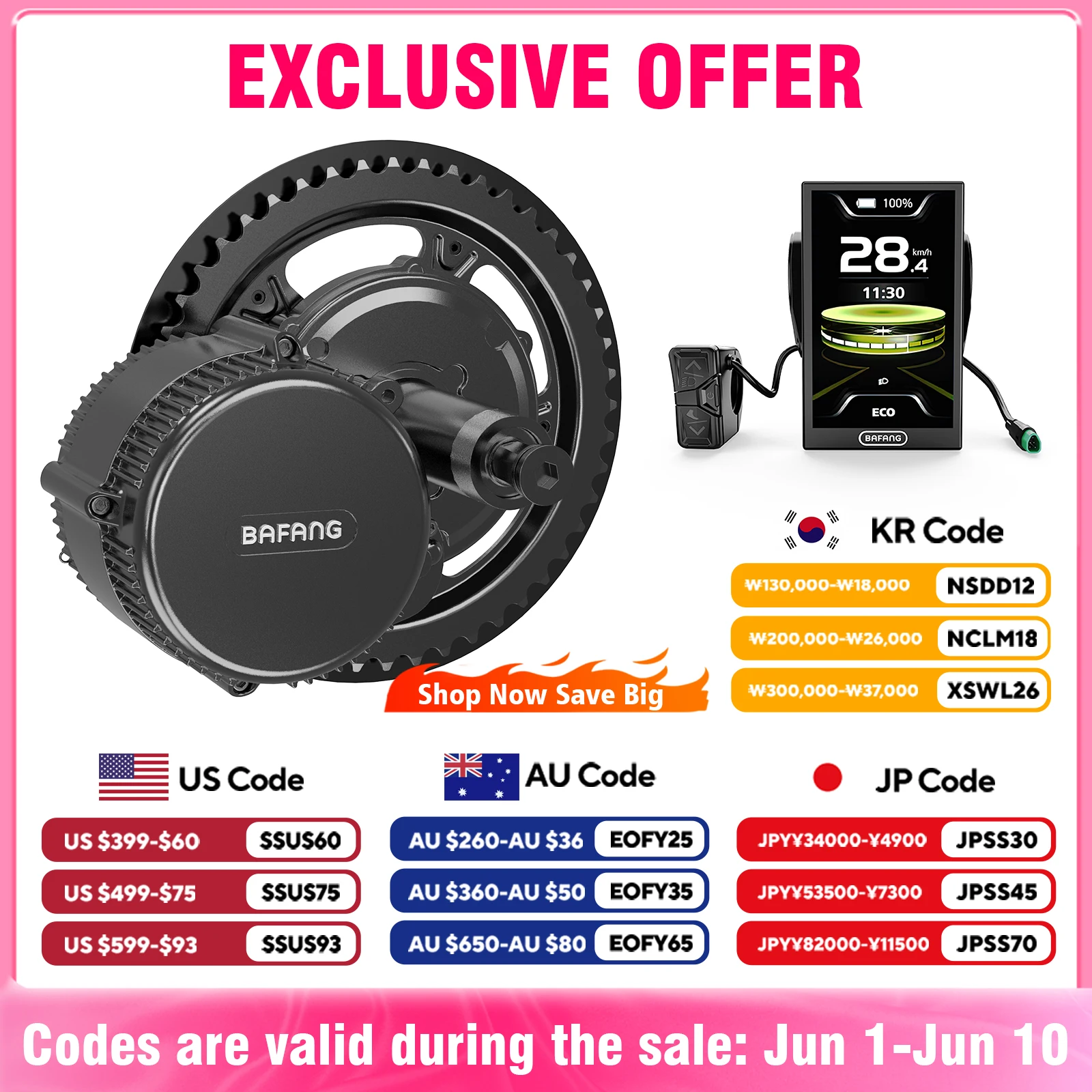 

BAFANG 48V BBS02B CAN Motor M615 M325 M215 Mid Drive Electric Bike Conversion Kit 1000W 750W 250W 500W Motor BBSHD BBS02B BBS01B