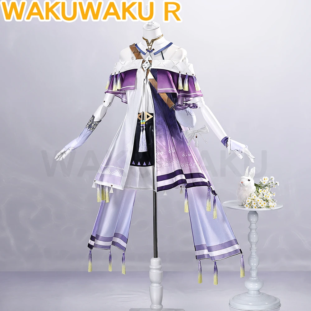 

Sigrika Cosplay Costume Game Wuthering Waves Cosplay【S-2XL】 WakuWaku-R Women Purple Dress Sigrika WW Cosplay Costume Plus Size