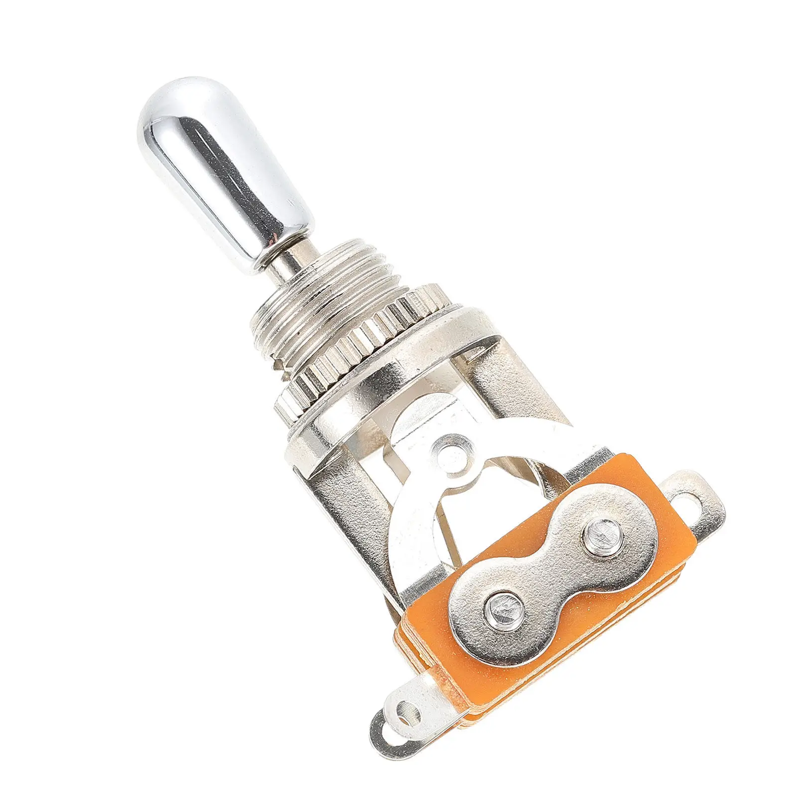 Guitar Pickup Selector Switch 3 Way Metal Toggle for Electric Guitar Heavy Duty Build Smooth Operation Compact Storage Guitarist