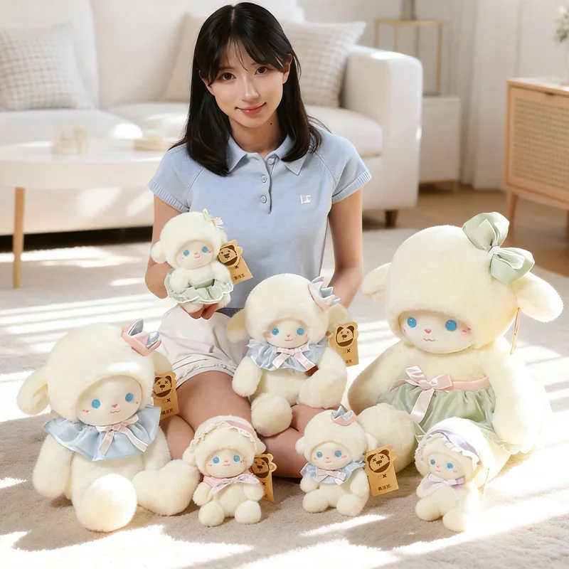 Adorable Milky Lamb Ballet Series Plush Doll Cute Lamb Stuffed Figure Aesthetic Photo Prop For Party Room Decor Birthday Gift