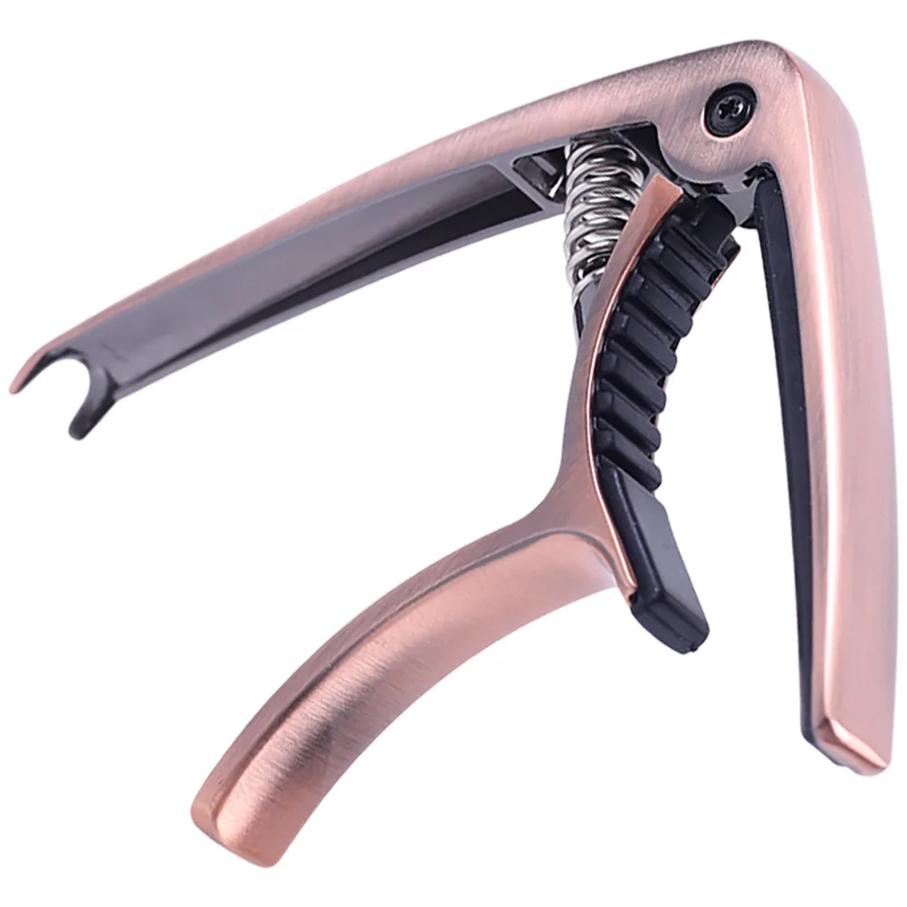 

Strong Durable Guitar Capo Metal Folk Acoustic Classical Capo For Ukulele Electric Guitar Accessories Tuner Clamp Tool