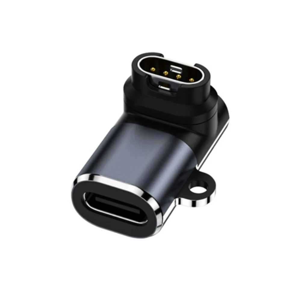 Type C USB naar 4-pins opladeradapterconnector voor Garmin Fenix ​​7/6/5/7X/6X/5X/Venu 2 plus horloge-oplaadconverter - afbeelding 1