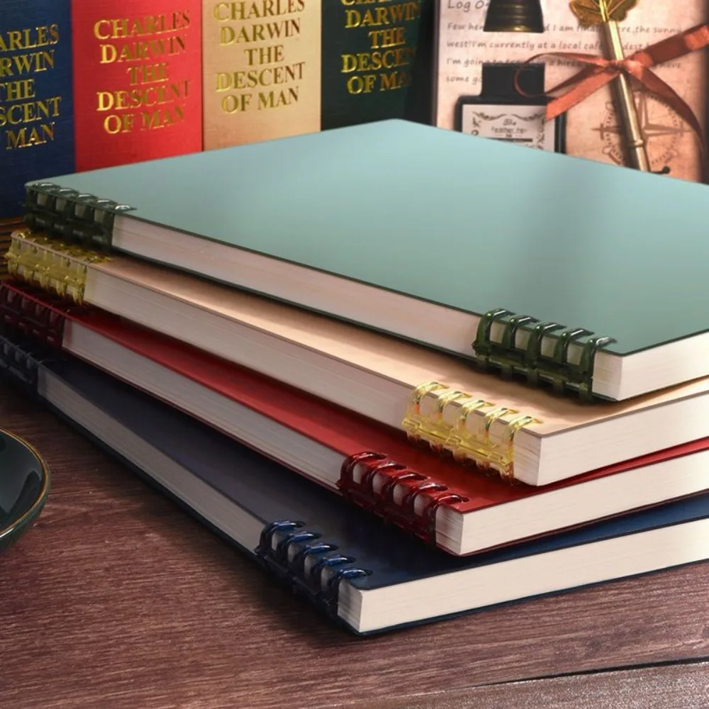 21x14.2CM A5 Notebook Detachable Notebook for Office School Learning Record Notebook Suitable for Students Officer Teacher Nurse Doctor